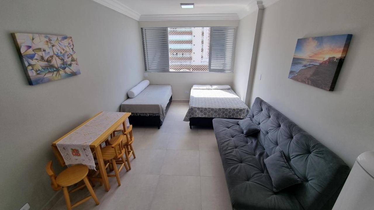 Apartament Apartamento Kit Praia Grande Na Guilhermina Frente Mar Zewnętrze zdjęcie