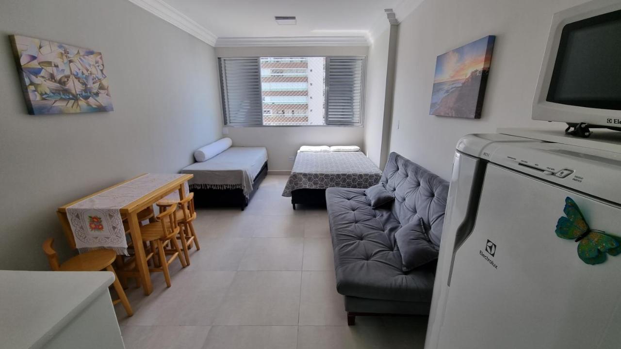 Apartament Apartamento Kit Praia Grande Na Guilhermina Frente Mar Zewnętrze zdjęcie