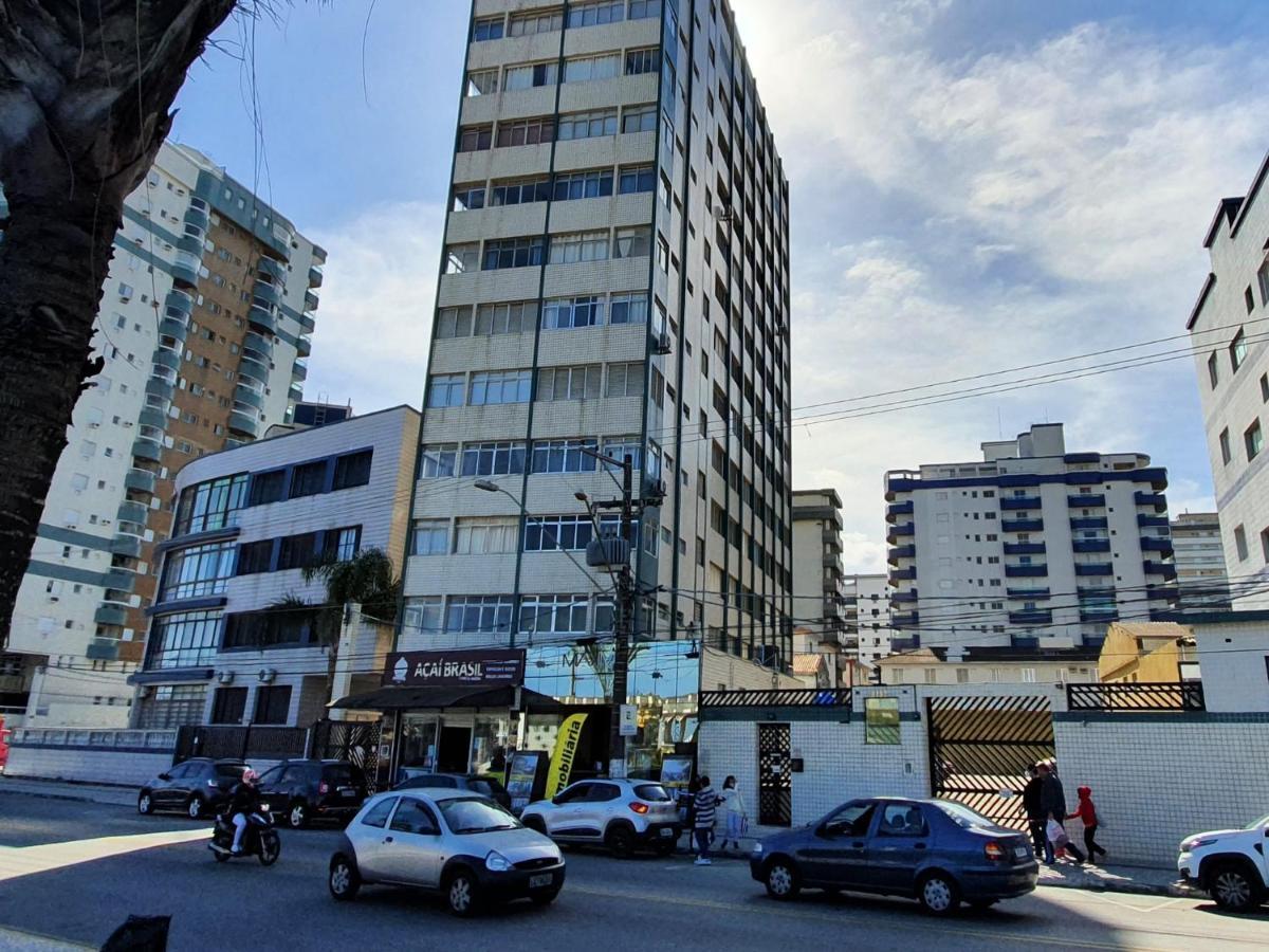 Apartament Apartamento Kit Praia Grande Na Guilhermina Frente Mar Zewnętrze zdjęcie
