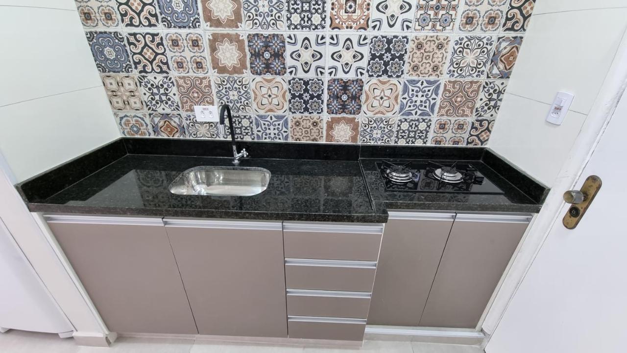 Apartament Apartamento Kit Praia Grande Na Guilhermina Frente Mar Zewnętrze zdjęcie