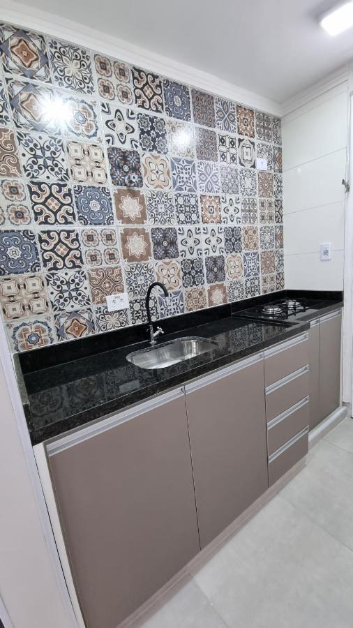 Apartament Apartamento Kit Praia Grande Na Guilhermina Frente Mar Zewnętrze zdjęcie