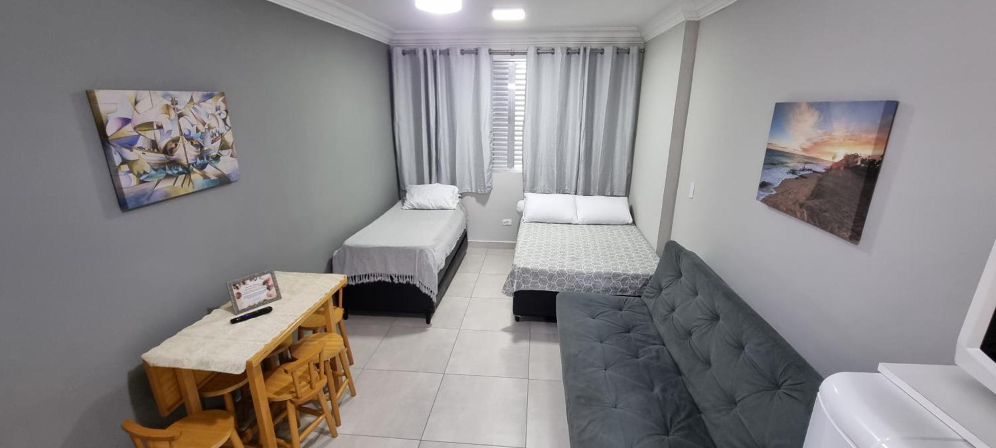 Apartament Apartamento Kit Praia Grande Na Guilhermina Frente Mar Zewnętrze zdjęcie